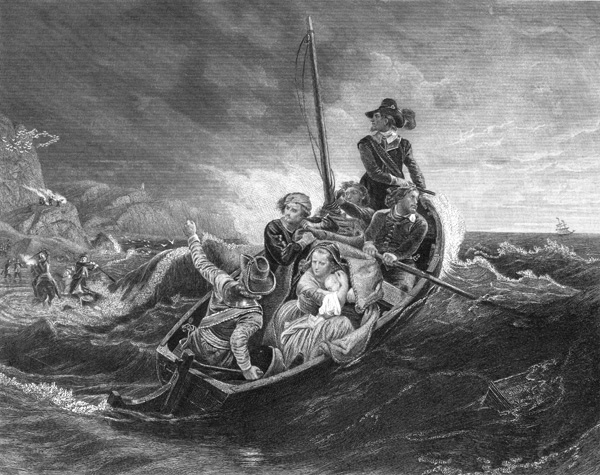 Puritans Escaping to America
